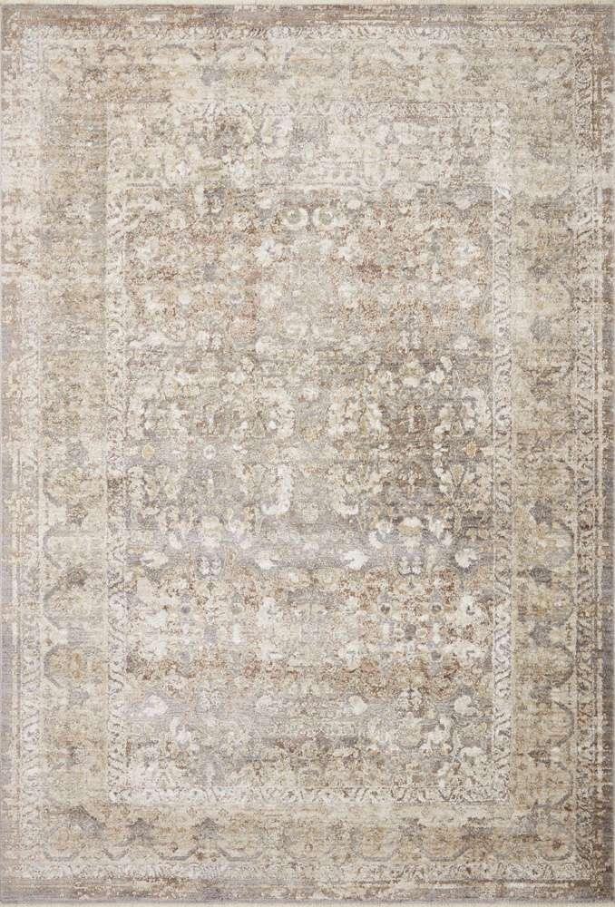 Loloi - Sonnet Grey / Sage 5 x 7-10in Area Rug - SONNSNN-08GYSG507A veiw 1