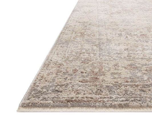 Loloi - Sonnet Silver / Natural 7-10in x 10 Area Rug - SONNSNN-05SINA7AA0 veiw 2