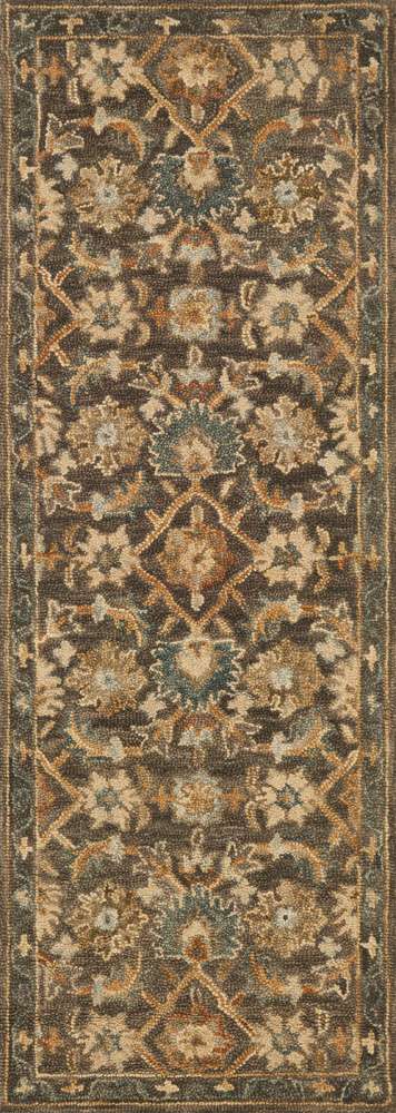 Loloi - Victoria Dk Taupe / Multi 2-6in x 7-6in Runner Rug - VITRVK-08DTML2676 veiw 1