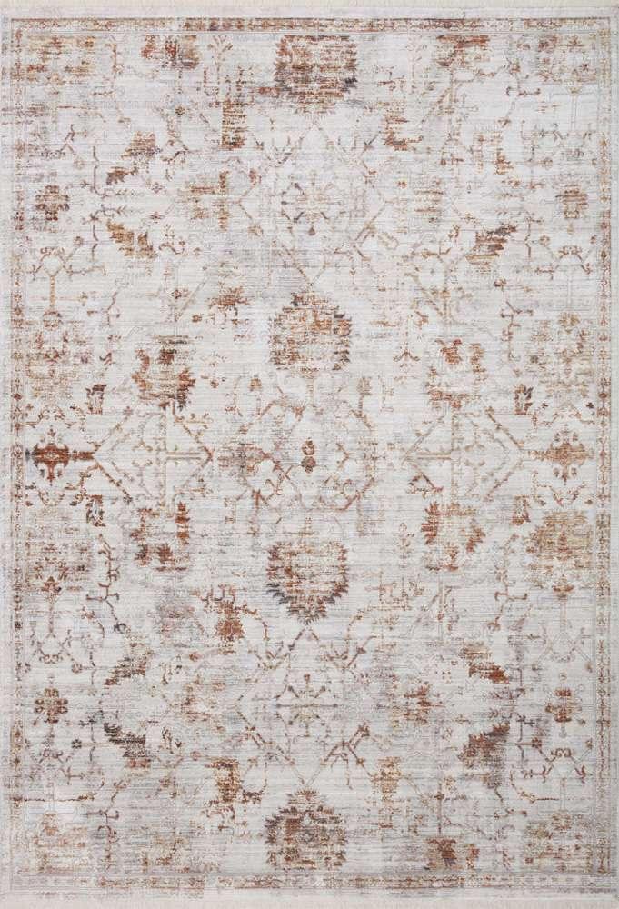 Loloi - Bonney Silver / Sunset 18in x 18in Sample Rug - BONYBNY-04SISS160S veiw 1