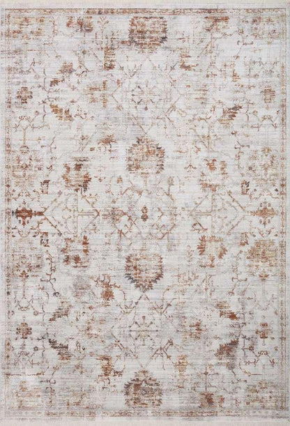 Loloi - Bonney Silver / Sunset 18in x 18in Sample Rug - BONYBNY-04SISS160S veiw 1