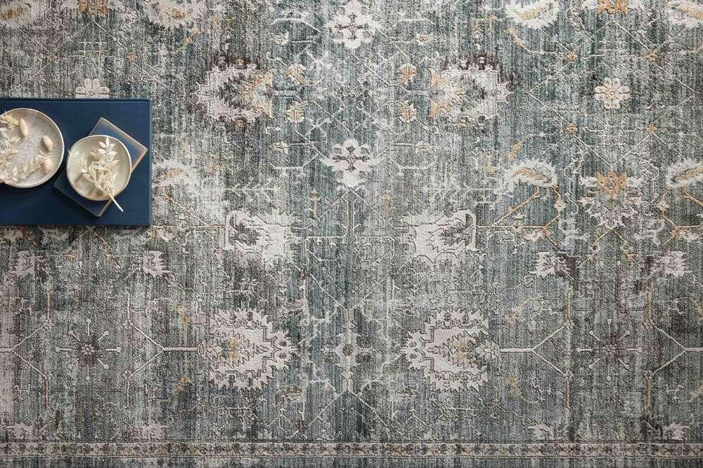 Loloi - Bonney Lagoon / Ivory 2-0in x 3-0in Accent Rug - BONYBNY-03LJIV2030 veiw 2