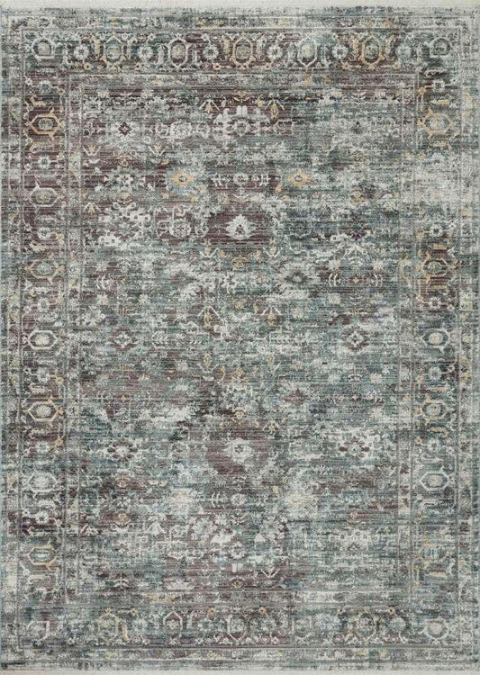 Loloi - Bonney Slate / Teal 2-0in x 3-0in Accent Rug - BONYBNY-05SLTE2030 veiw 1