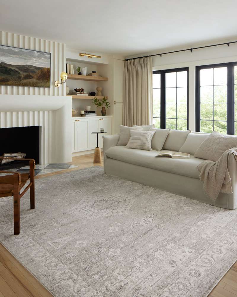 Loloi - Odette Silver / Ivory 2-3in x 3-10in Accent Rug - ODETODT-02SIIV233A veiw 2