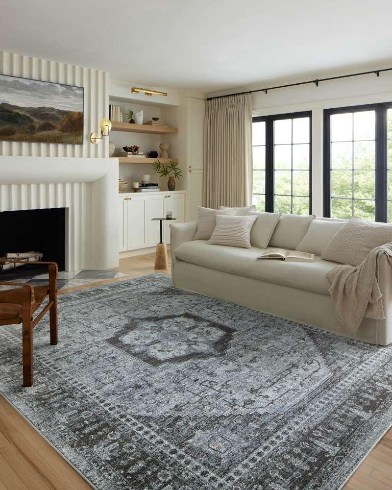Loloi - Odette Sky / Charcoal 2-3in x 3-10in Accent Rug - ODETODT-08SCCC233A veiw 2