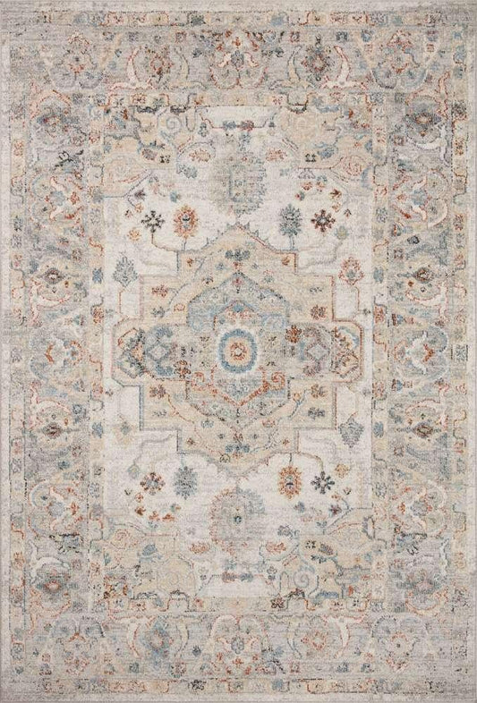 Loloi - Odette Ivory / Multi 2-7in x 10-0in Runner Rug - ODETODT-09IVML27A0 veiw 1
