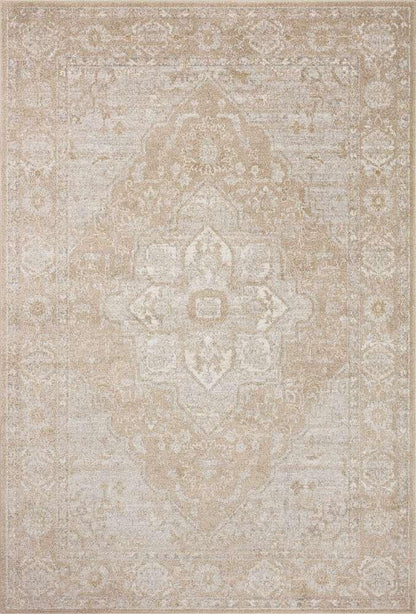 Loloi - Odette Beige / Silver 4-0in x 6-0in Accent Rug - ODETODT-05BESI4060 veiw 1