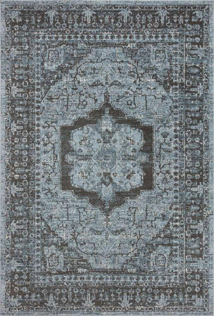 Loloi - Odette Sky / Charcoal 4-0in x 6-0in Accent Rug - ODETODT-08SCCC4060 veiw 1