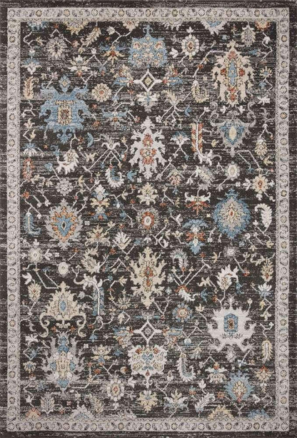 Loloi - Odette Charcoal / Multi 5-3in x 7-9in Area Rug - ODETODT-04CCML5379 veiw 1