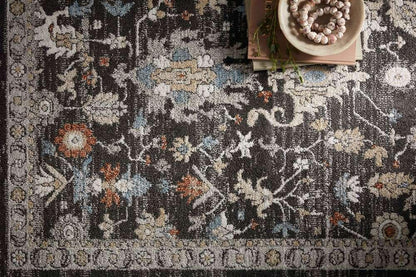 Loloi - Odette Charcoal / Multi 5-3in x 7-9in Area Rug - ODETODT-04CCML5379 veiw 3