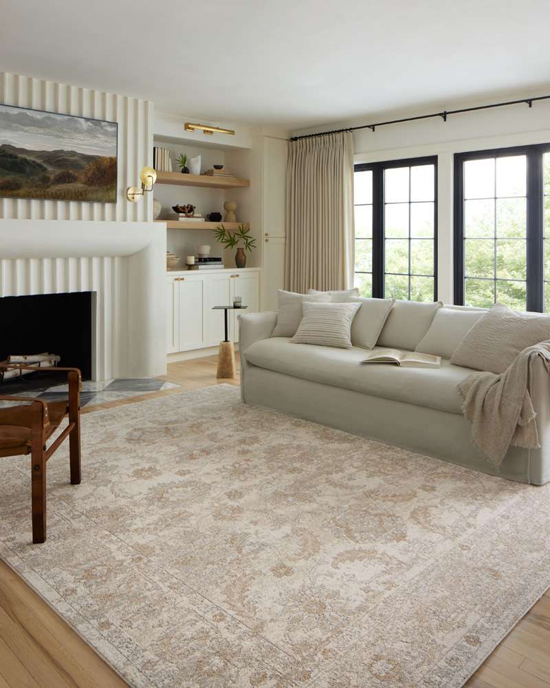 Loloi - Odette Ivory / Beige 5-3in x 7-9in Area Rug - ODETODT-03IVBE5379 veiw 2