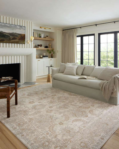 Loloi - Odette Ivory / Beige 6-7in x 9-6in Area Rug - ODETODT-03IVBE6796 veiw 2