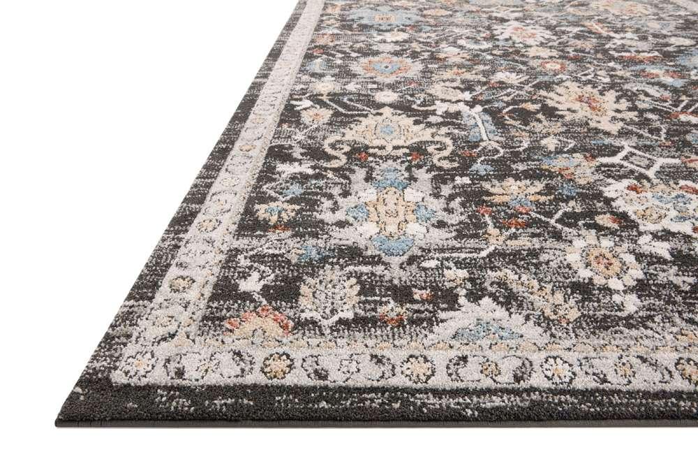 Loloi - Odette Charcoal / Multi 9-2in x 13 Area Rug - ODETODT-04CCML92D0 veiw 4