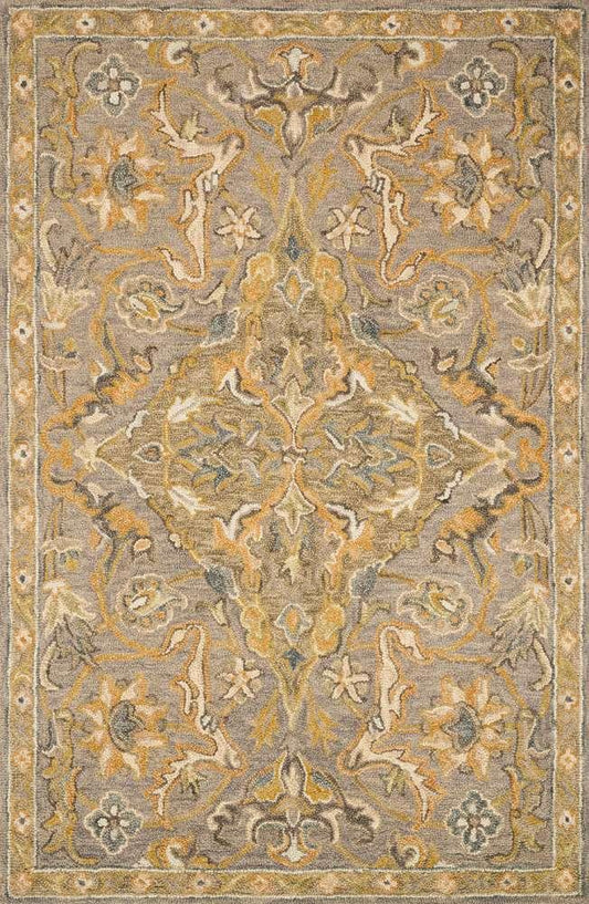 Loloi - Victoria Grey / Multi 2-3in x 3-9in Accent Rug - VITRVK-04GYML2339 veiw 1