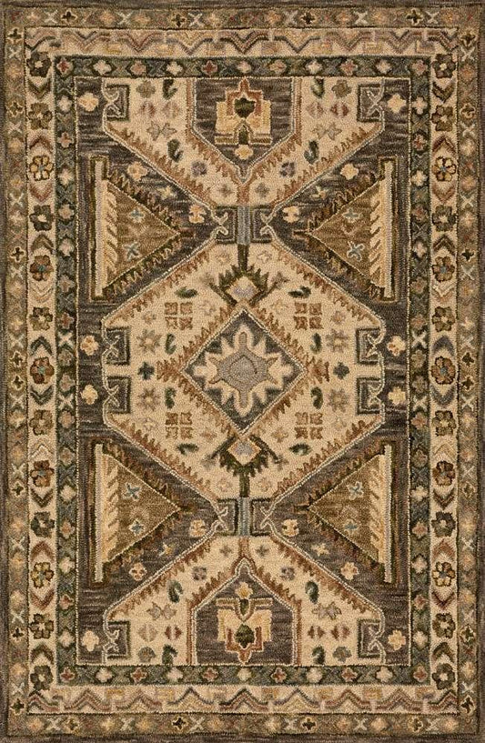 Loloi - Victoria Walnut / Beige 3-6in x 5-6in Accent Rug - VITRVK-07WABE3656 veiw 1