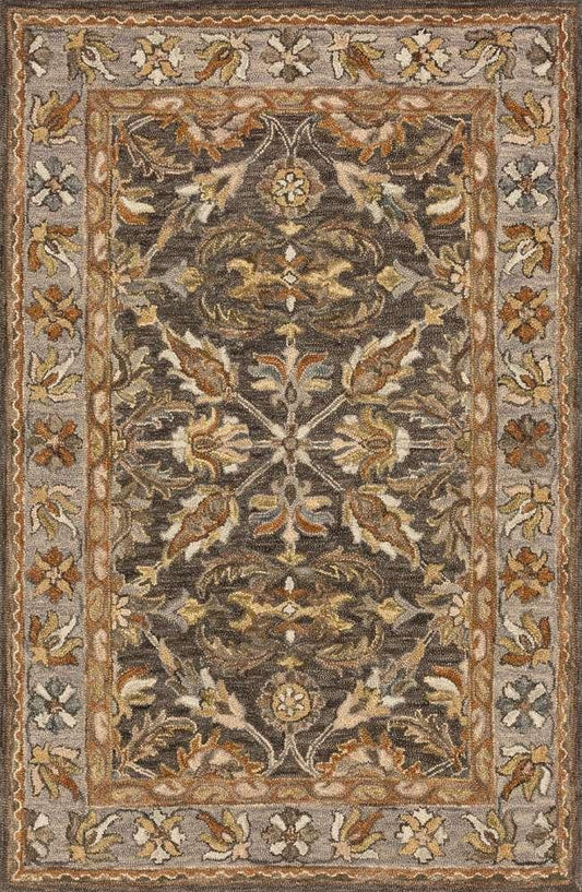 Loloi - Victoria Dk Taupe / Grey 5-0in x 7-6in Area Rug - VITRVK-06DTGY5076 veiw 1