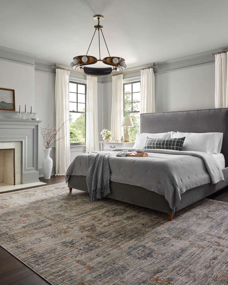 Jean Stoffer x Loloi - Katherine Pebble / Ocean 2-3in x 3-10in Accent Rug - KESSKES-04PPOC233A veiw 2