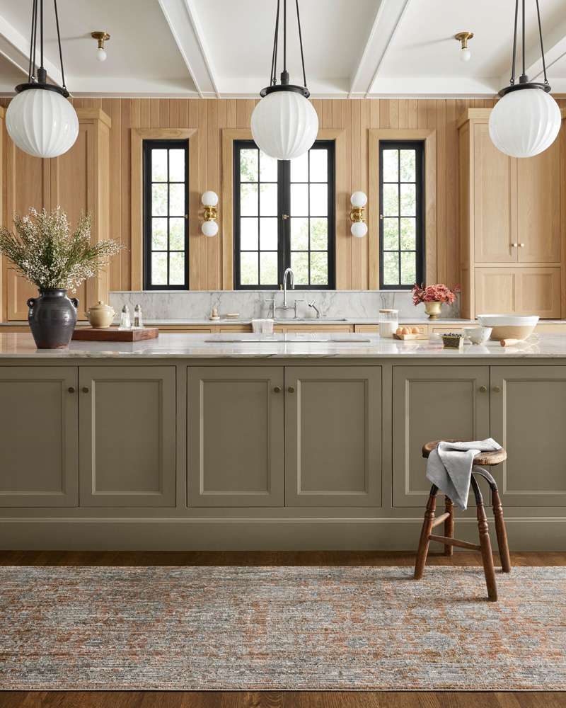 Jean Stoffer x Loloi - Katherine Terracotta / Smoke 2-3in x 3-10in Accent Rug - KESSKES-02TCSK233A veiw 4