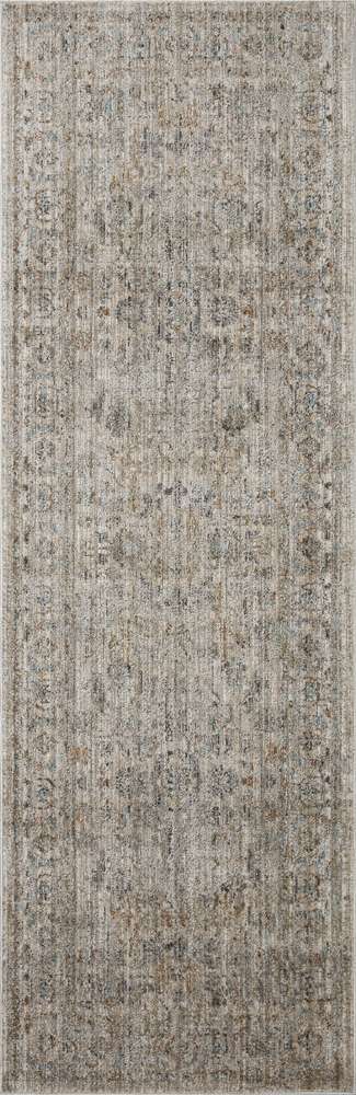 Jean Stoffer x Loloi - Katherine Beige / Mist 2-7in x 12-0in Runner Rug - KESSKES-03BEMI27C0 veiw 1