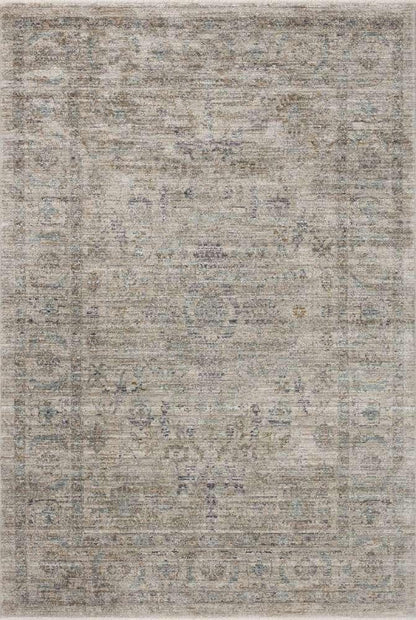 Jean Stoffer x Loloi - Katherine Beige / Mist 3-6in x 5-6in Accent Rug - KESSKES-03BEMI3656 veiw 1