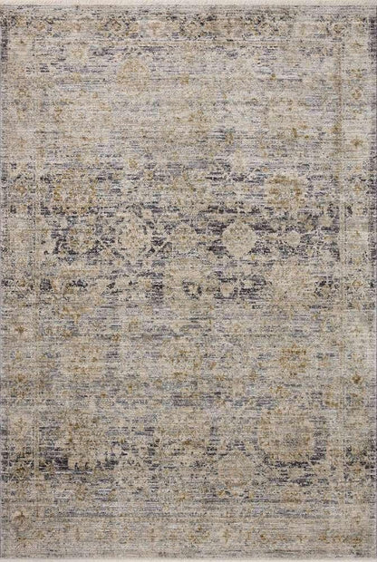 Jean Stoffer x Loloi - Katherine Charcoal / Gold 3-6in x 5-6in Accent Rug - KESSKES-02CCGO3656 veiw 1