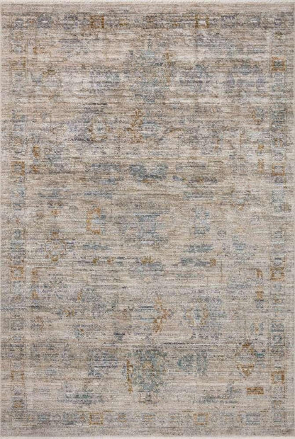 Jean Stoffer x Loloi - Katherine Pebble / Ocean 3-6in x 5-6in Accent Rug - KESSKES-04PPOC3656 veiw 1