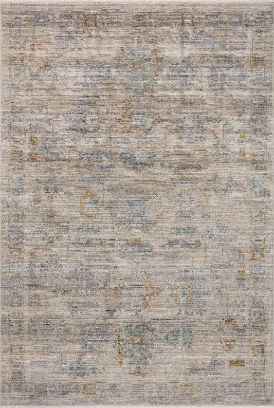 Jean Stoffer x Loloi - Katherine Pebble / Ocean 3-6in x 5-6in Accent Rug - KESSKES-04PPOC3656 veiw 1