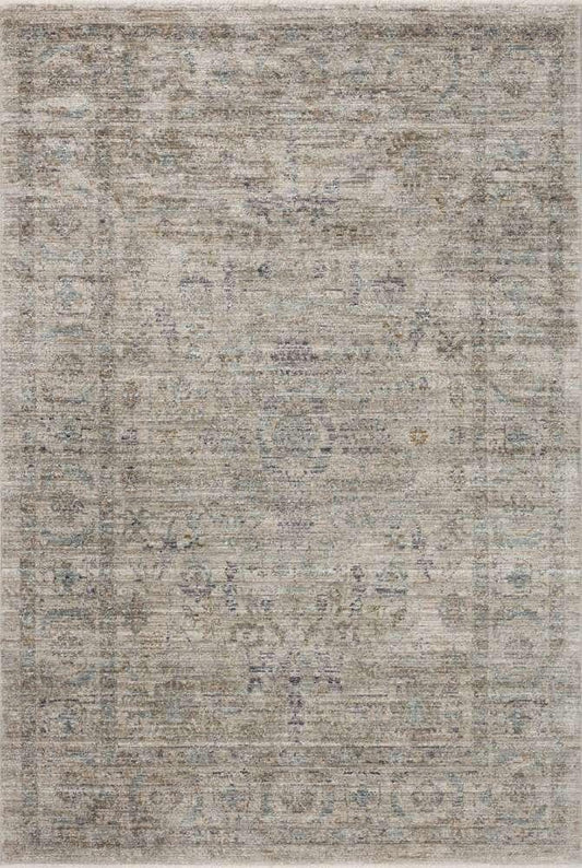 Jean Stoffer x Loloi - Katherine Beige / Mist 7-10in x 10 Area Rug - KESSKES-03BEMI7AA0 veiw 1