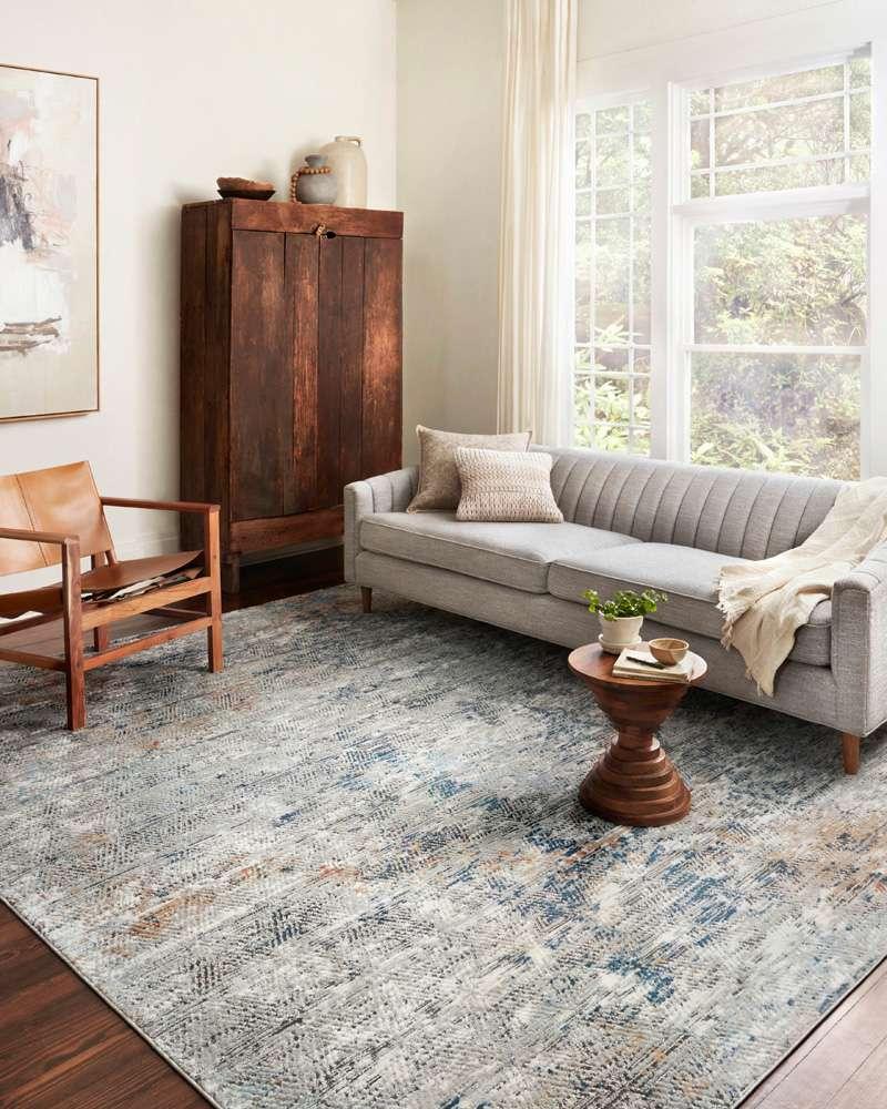 Loloi - Bianca Grey / Multi 18in x 18in Sample Rug - BIANBIA-04GYML160S veiw 2