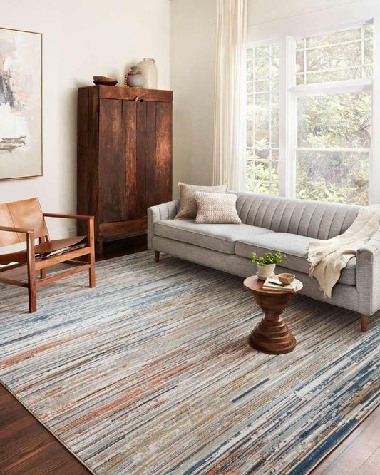 Loloi - Bianca Pebble / Multi 18in x 18in Sample Rug - BIANBIA-08PPML160S veiw 2