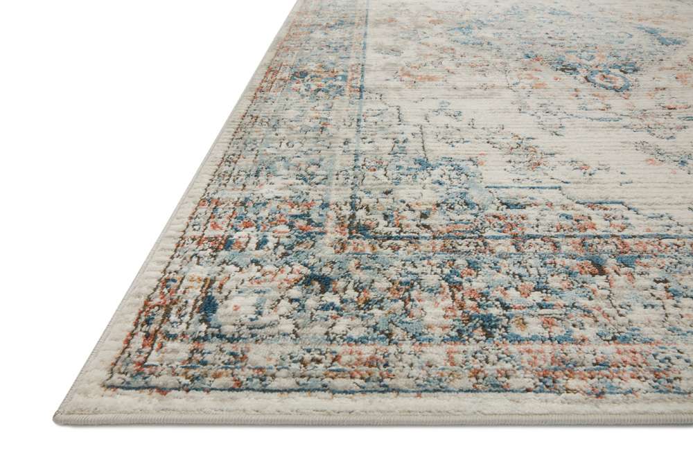 Loloi - Bianca Ivory / Ocean 2-8in x 4 Accent Rug - BIANBIA-10IVOC2840 veiw 2