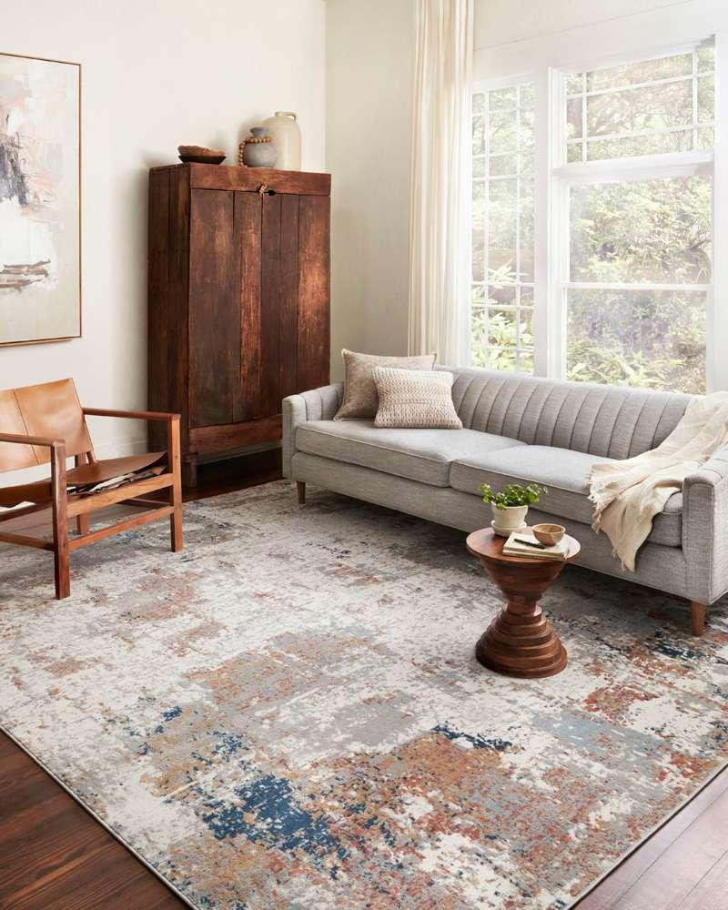 Loloi - Bianca Ivory / Multi 3-4in x 5-7in Accent Rug - BIANBIA-03IVML3457 veiw 2