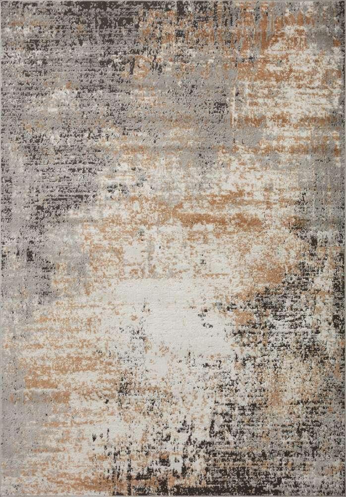 Loloi - Bianca Stone / Gold 5-3in x 7-6in Area Rug - BIANBIA-01SNGO5376 veiw 1