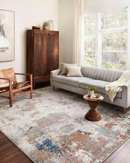 Loloi - Bianca Ivory / Multi 7-11in x 10-6in Area Rug - BIANBIA-03IVML7BA6 veiw 2