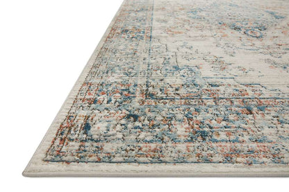 Loloi - Bianca Ivory / Ocean 7-11in x 10-6in Area Rug - BIANBIA-10IVOC7BA6 veiw 2