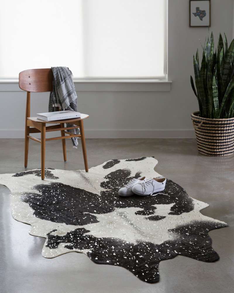 Loloi - Bryce Black / Silver 5 x 6-6in Area Rug - BRYCBZ-01BLSI5066 veiw 2