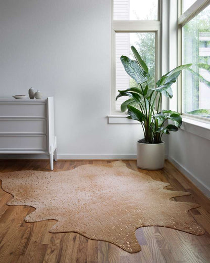 Loloi - Bryce Tan / Gold 5 x 6-6in Area Rug - BRYCBZ-05TNGO5066 veiw 2