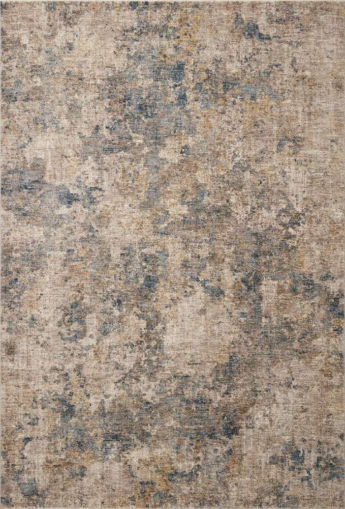 Loloi - Gaia Taupe / Denim 6-7in x 9-10in Area Rug - GAIAGAA-03TADE679A veiw 1