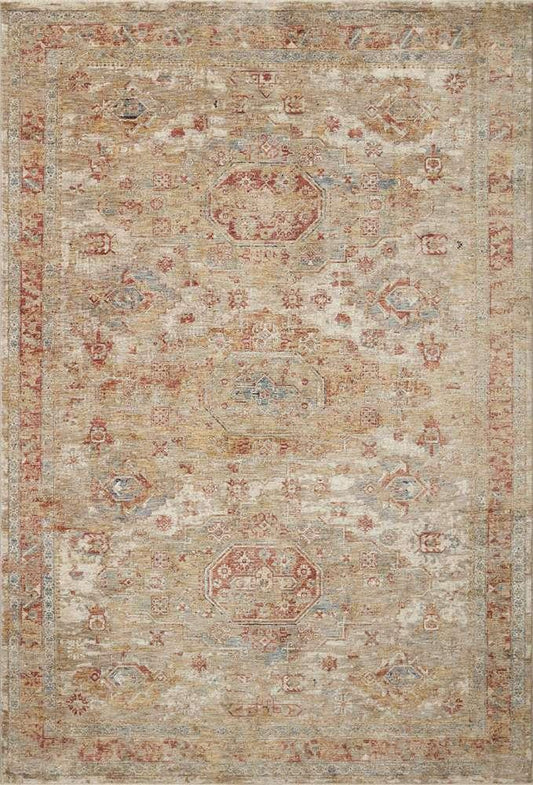 Loloi - Gaia Gold / Taupe 9-3in x 12-10in Area Rug - GAIAGAA-02GOTA93CA veiw 1
