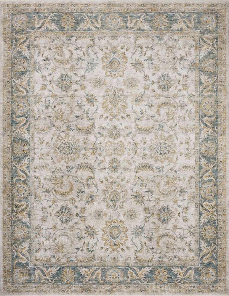 Loloi - Gaia Natural / Ocean 9-3in x 12-10in Area Rug - GAIAGAA-04NAOC93CA veiw 1