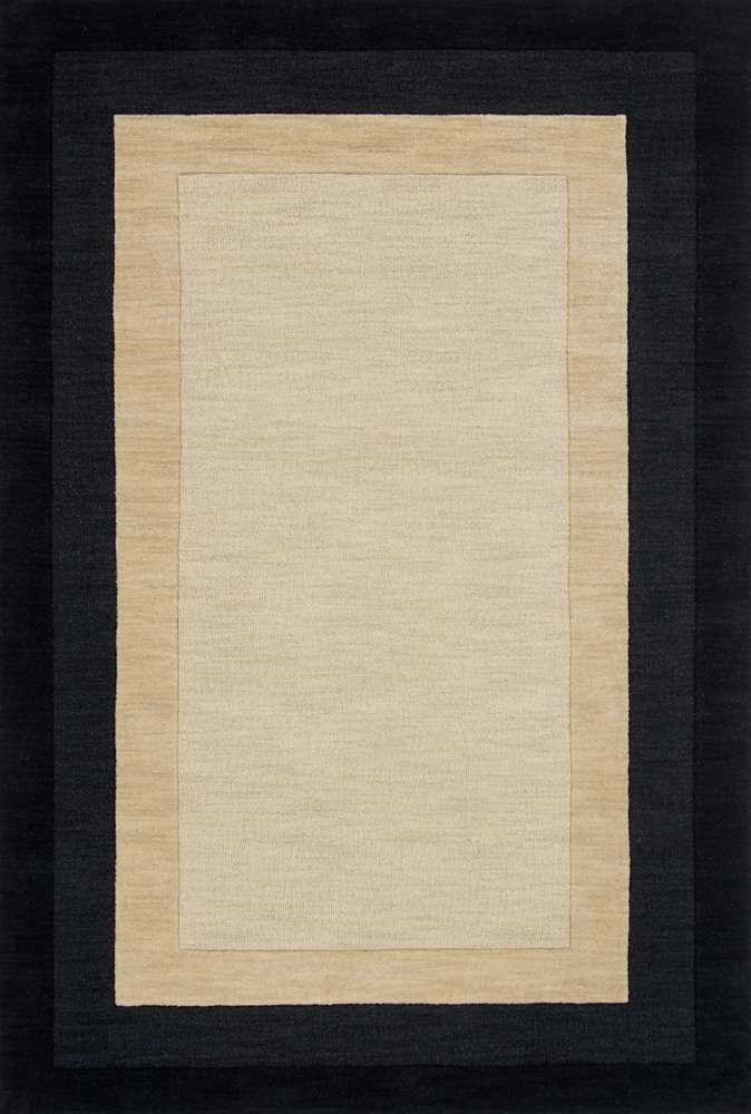 Loloi - Hamilton Ivory / Charcoal 3-6in x 5-6in Accent Rug - HAMIHM-01IVCC3656 veiw 1