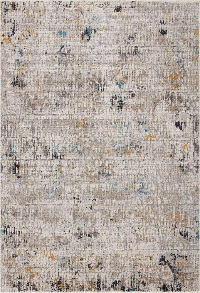 Loloi - Leigh Ivory / Granite 18in x 18in Sample Rug - LEIGLEI-06IVGN160S veiw 1