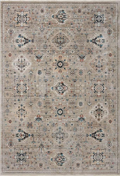Loloi - Leigh Dove / Multi 5-3in x 7-6in Area Rug - LEIGLEI-02DVML5376 veiw 1