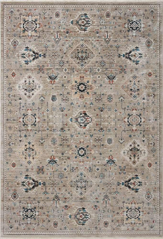 Loloi - Leigh Dove / Multi 5-3in x 7-6in Area Rug - LEIGLEI-02DVML5376 veiw 1