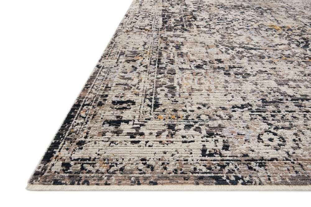 Loloi - Leigh Charcoal / Taupe 6-7in x 9-6in Area Rug - LEIGLEI-03CCTA6796 veiw 2