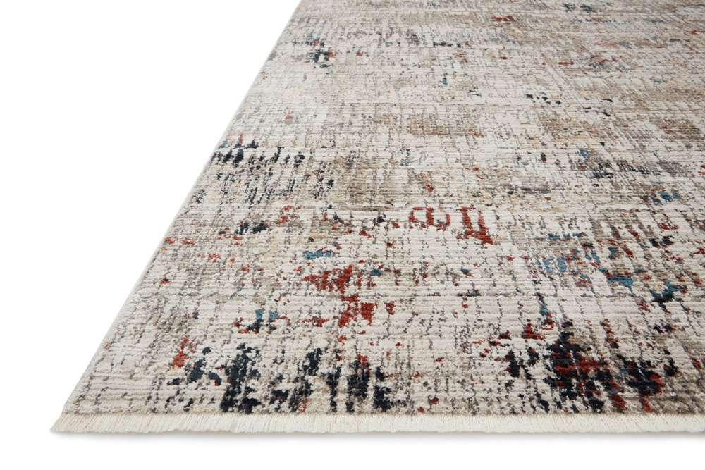 Loloi - Leigh Ivory / Multi 6-7in x 9-6in Area Rug - LEIGLEI-06IVML6796 veiw 2