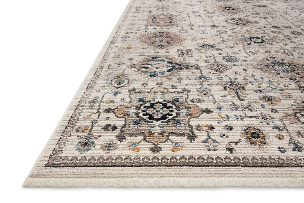 Loloi - Leigh Ivory / Taupe 7-10in x 10-10in Area Rug - LEIGLEI-02IVTA7AAA veiw 2