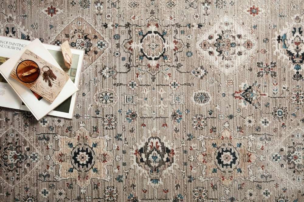Loloi - Leigh Dove / Multi 9-6in x 13 Area Rug - LEIGLEI-02DVML96D0 veiw 2