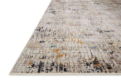 Loloi - Leigh Ivory / Granite 9-6in x 13 Area Rug - LEIGLEI-06IVGN96D0 veiw 2