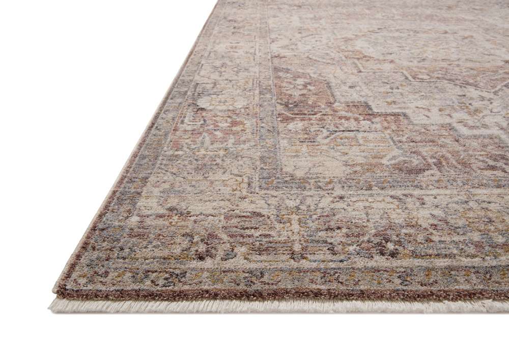 Loloi - Lyra Berry / Stone 11-6in x 15-7in Area Rug - LYRALYR-06BYSNB6F7 veiw 2